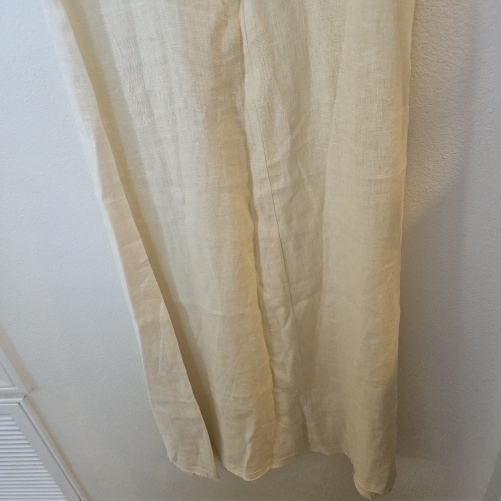 Zara Cream Textured Dress - Picture 6 of 9